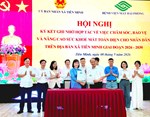 Đưa Nghị quyết của Đảng vào cuộc sống: UBND Xã Tiên Minh và Bệnh viện Mắt Hải Phòng ký kết hợp tác triển khai chăm sóc sức khỏe mắt cho Nhân dân ngay tại địa phương.